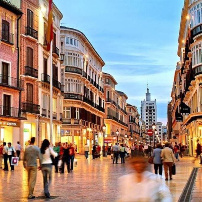 Apartmán Cms Pena Historical Building Màlaga Exteriér fotografie